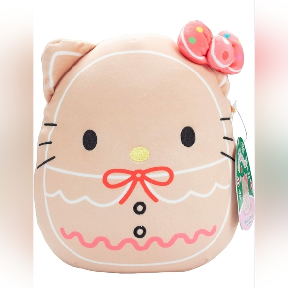 Squishmallows Other - Hello Kitty Gingerbread Squishmallow Sanrio
